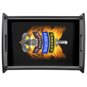 75th Ranger Regiment Ranger Serving Tray