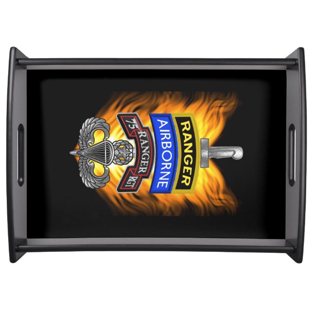 75th Ranger Regiment Ranger Serving Tray (Front)