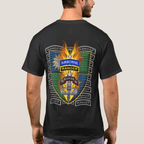75th Ranger Regiment Ranger Sua Sponte  T_Shirt