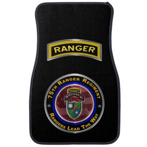75th Ranger Regiment Rangers Lead The Way Car Floor Mat