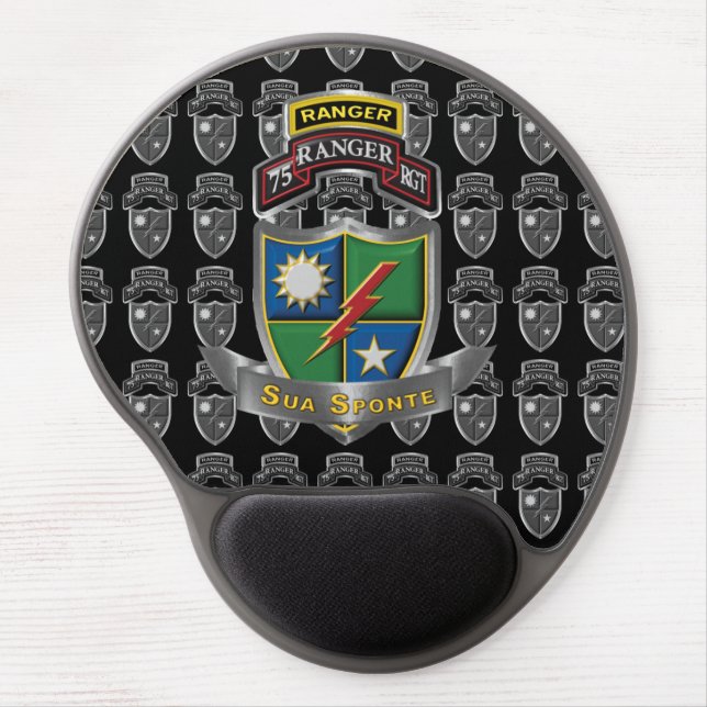 75th Ranger Regiment “Rangers Lead The Way”  Gel Mouse Pad (Front)