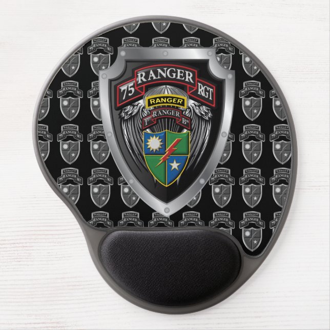 75th Ranger Regiment “Rangers Lead The Way” Gel Mouse Pad (Front)