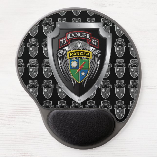 75th Ranger Regiment “Rangers Lead The Way”     Gel Mouse Pad (Front)