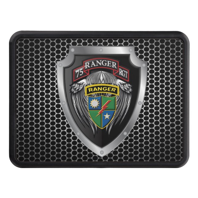 75th Ranger Regiment “Rangers Lead The Way” Hitch  Hitch Cover (Front)