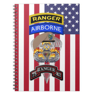 75th Ranger Regiment “Rangers Lead The Way" Notebook