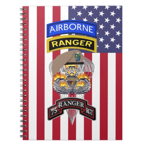 75th Ranger Regiment Rangers Lead The Way Notebook