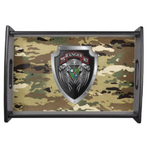 75th Ranger Regiment “Rangers Lead The Way” Serving Tray