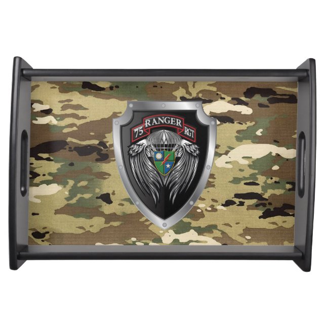 75th Ranger Regiment “Rangers Lead The Way” Serving Tray (Front)