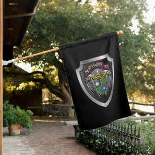 75th Ranger Regiment “Rangers Lead The Way” Shield House Flag