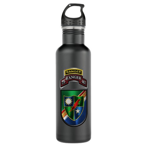 75th Ranger Regiment Rangers Lead The Way Stainless Steel Water Bottle