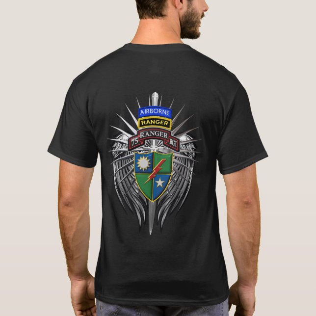 75th Ranger Regiment “Rangers Lead The Way”  T-Shirt (Back)