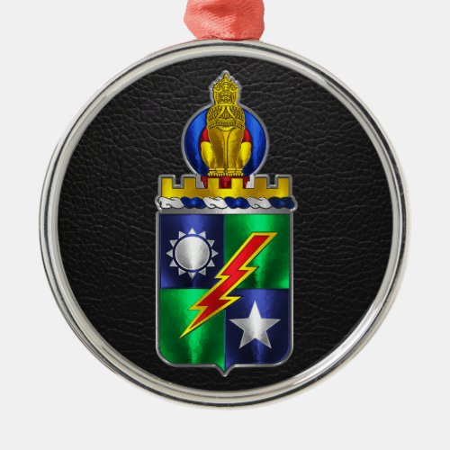 75th Ranger Regiment Regimental Crest  Metal Ornament