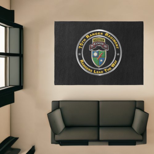 75th Ranger Regiment  Rug