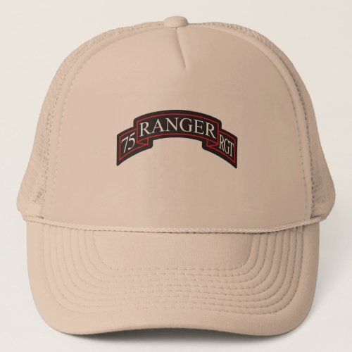75th Ranger Regiment Scroll Trucker Hat
