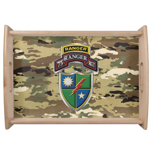 75th Ranger Regiment Serving Tray (Front)