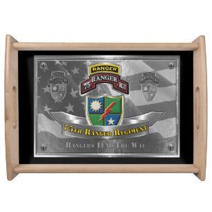 75th Ranger Regiment Serving Tray