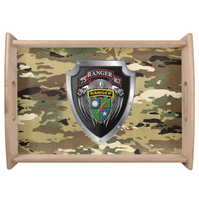 75th Ranger Regiment Serving Tray (Front)