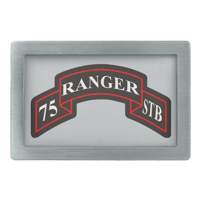 75th Ranger Regiment Special Troops Battalion Belt Buckle (Front)