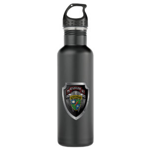 75th Ranger Regiment Stainless Shield Stainless Steel Water Bottle