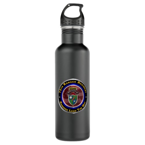 75th Ranger Regiment  Stainless Steel Water Bottle