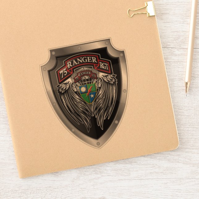 75th Ranger Regiment STB “Rangers Lead The Way” Sticker (Notebook)