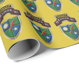 75th Ranger Regiment-Sua Sponte Wrapping Paper