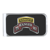 75th Ranger Regiment Tab with Scroll