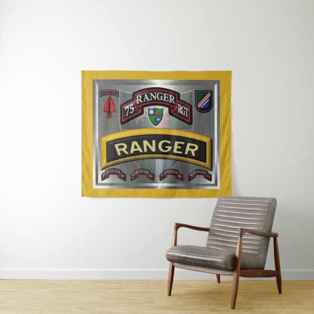 75th Ranger Regiment Tapestry (In Situ (Horizontal))