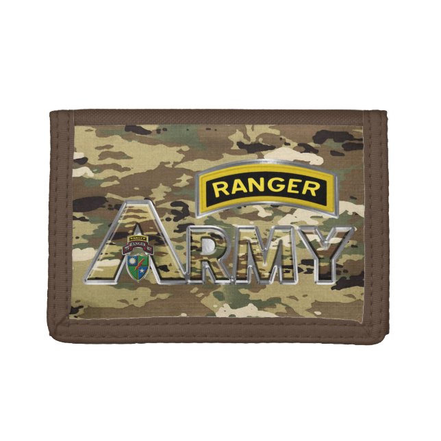 75th Ranger Regiment Tri-fold Wallet (Front)