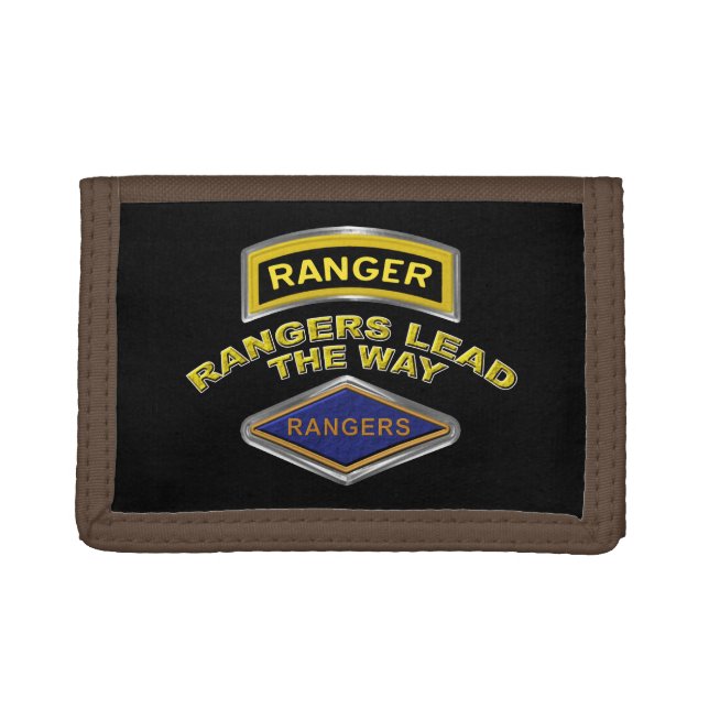 75th Ranger Regiment Tri-fold Wallet (Front)