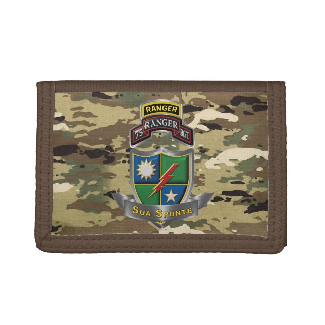 75th Ranger Regiment Trifold Wallet (Front)