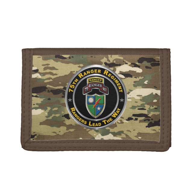 75th Ranger Regiment Trifold Wallet (Front)