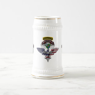 75th Ranger Regiment Veteran Beer Stein