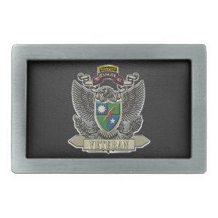 75th Ranger Regiment Veteran Belt Buckle