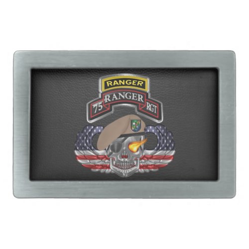 75th Ranger Regiment Veteran Belt Buckle