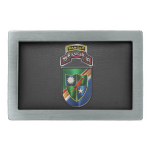 75th Ranger Regiment Veteran Belt Buckle