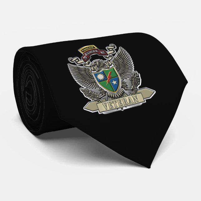 75th Ranger Regiment Veteran Neck Tie (Rolled)