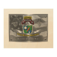 75th Ranger Regiment Veteran