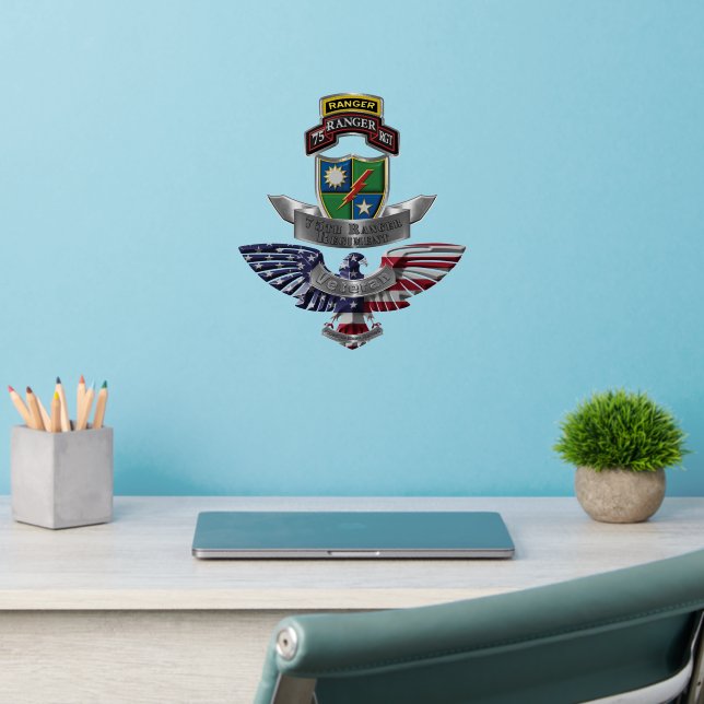 75th Ranger Regiment Wall Decal (Home Office 2)