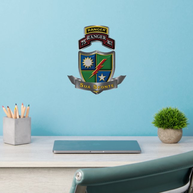 75th Ranger Regiment Wall Decal (Home Office 2)