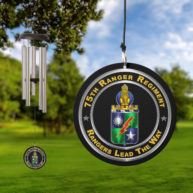 75th Ranger Regiment  Wind Chime (Outdoor)