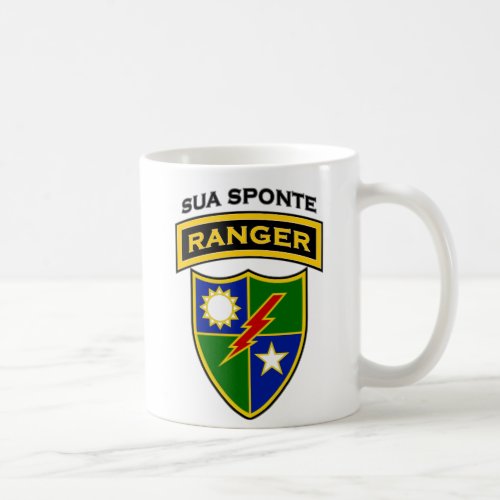 75th Ranger Rgt _ scroll  flash Coffee Mug
