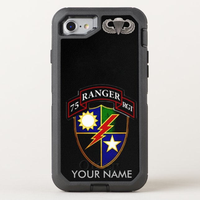75th RangerRegiment Otterbox iPhone Case (Back)