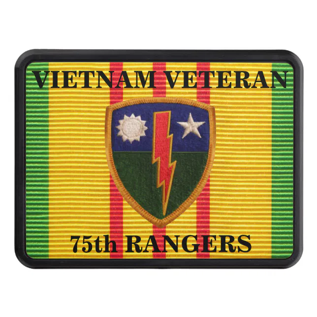 75th Rangers VSM Ribbon Hitch Cover | Zazzle