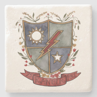 75th stone coaster