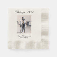 75th Wedding Anniversary Party Personalized Photo