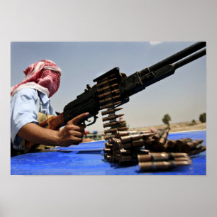 762 mm rounds lie on the truck poster