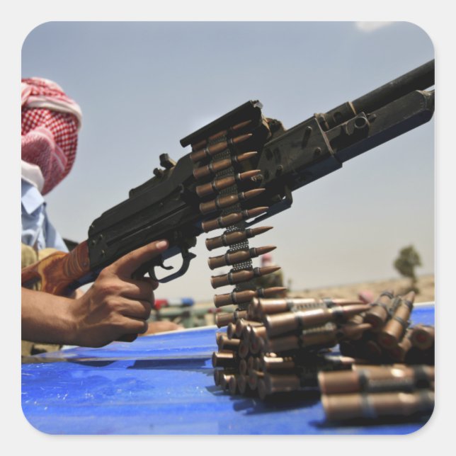 762 mm rounds lie on the truck square sticker (Front)