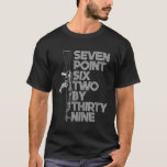 762X39 Seven Point Six Two By 39 Ak47 Rifle T-Shirt