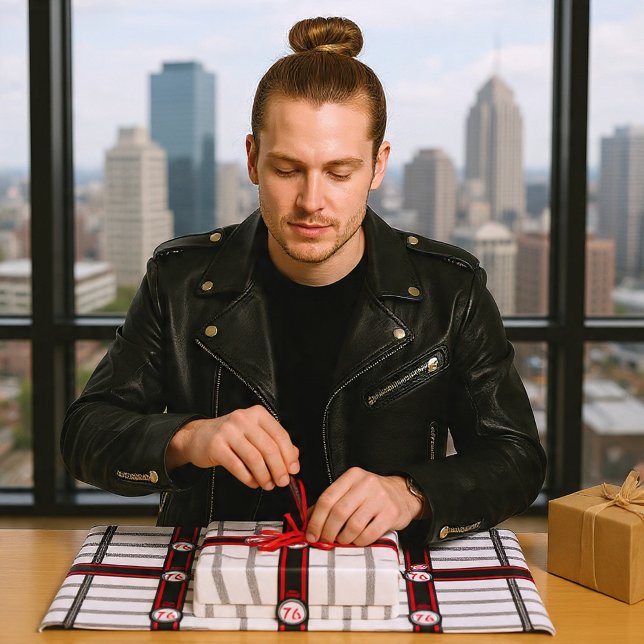 '76 Checker Wrapping Paper (Creator Uploaded)